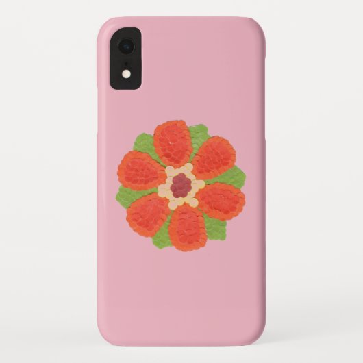 DottyフラワーXR Case-Mate iPhoneケース (裏面)