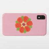 DottyフラワーXR Case-Mate iPhoneケース (裏面(横))