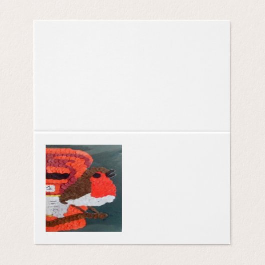 Dottyロビンテント折り畳み 名刺 (外部フラット)