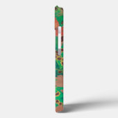 Dotty葉フローラ、秋の、緑、黄色と茶色 Case-Mate iPhoneケース (裏面 / 左)