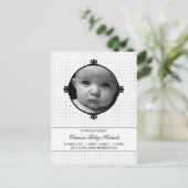 Dotty Delight写真誕生のお知らせ 案内ポストカード (スタンド正面)