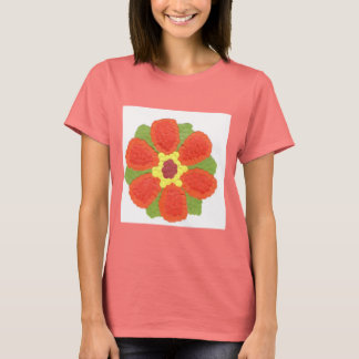 Dotty Flower Women's Bella+Canvas Flowy T-Shirt Tシャツ