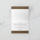 Dotty Owlsベビーサンキューカード サンキューカード (内部)