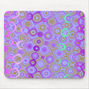 Dotty 'Purple 1'マウスパッド マウスパッド