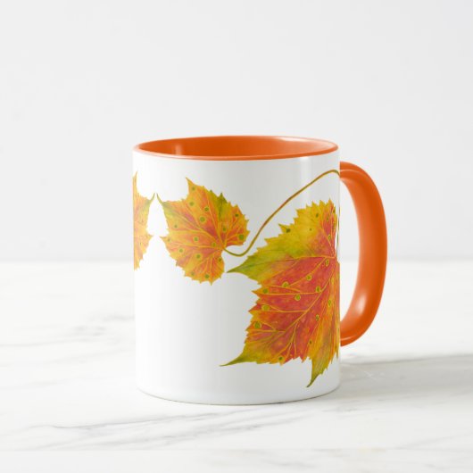 Dotty Spotty秋(O) マグカップ (正面右)