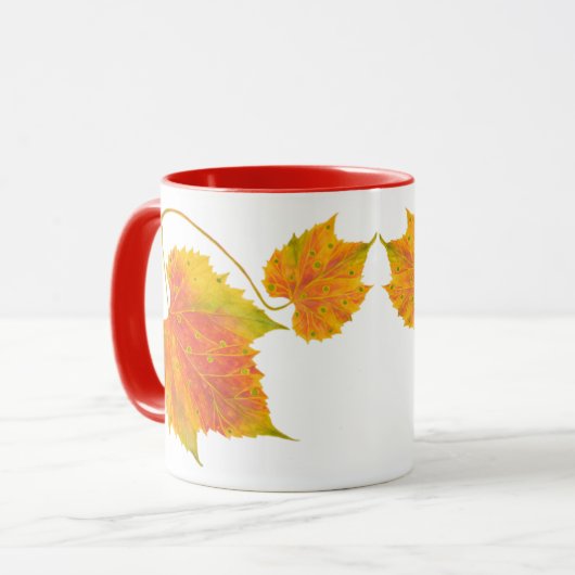 Dotty Spotty秋(R) マグカップ (正面左)