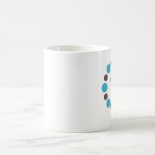 Dotzの最初のマグ"D " コーヒーマグカップ (中央)