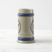 DoubeロゴBBSProductions Beer Stein ビールジョッキ (中央)