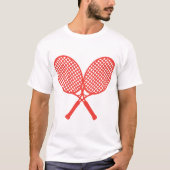 double 2 raquette tennis 2204 tシャツ (正面)