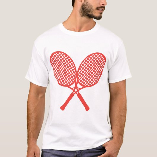 double 2 raquette tennis 2204 tシャツ (正面)