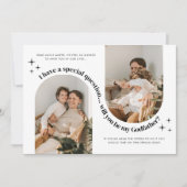 Double Arch Photo Godfather Proposal 招待状 (正面)