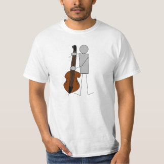 Double Bass Player (Contrabaixista) Tシャツ