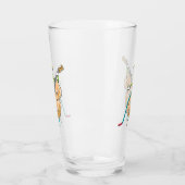Double Bass Stickman タンブラーグラス (左)