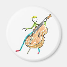 Double Bass Stickman