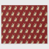 Double Bass Stickman ラッピングペーパー (フラット)