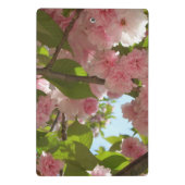 Double Blossoming Cherry Tree III Spring Floral ミニクリップボード (裏面)