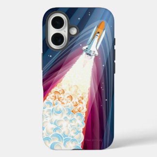 Double Boosted (Space Shuttle Launch) iPhone 16ケース