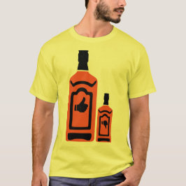 double bouteille whisky alcool aime 1110 tシャツ