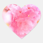 Double cherry blossoms: Azuma-nishiki ハートシール (正面)