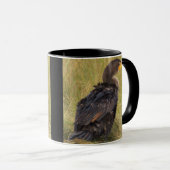 Double-crested Cormorant Bird Mug マグカップ (正面右)