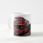 Double-decker Bus London コーヒーマグカップ (正面左)