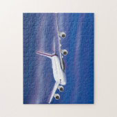 Double Decker Commercial Airplane ジグソーパズル (縦)