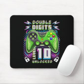 Double Digits レベル10アンロック済み ゲーム 10歳の誕生日 マウスパッド (マウス)