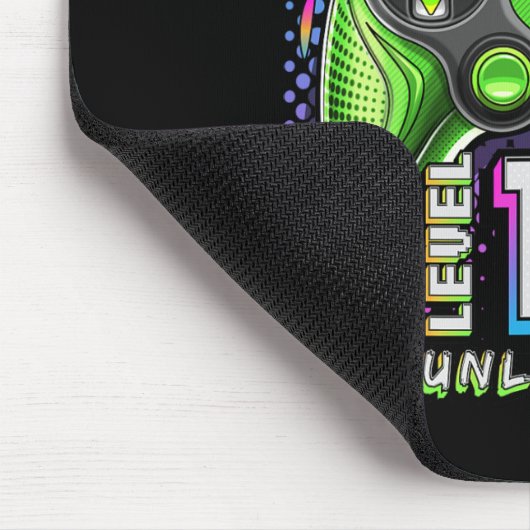 Double Digits Level 10 Unlocked Video Game 10th Bi マウスパッド (コーナー)