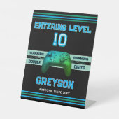 Double digits! Perfect Ten Year old Birthday  台座サイン (正面)