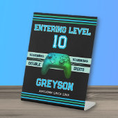 Double digits! Perfect Ten Year old Birthday  台座サイン