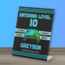 Double digits! Perfect Ten Year old Birthday 