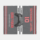 Double digits! Perfect Ten Year old Birthday  Flee フリースブランケット (正面(横))