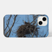 Double Eagle Trouble iPhoneケース iPhone 14ケース (裏面横)