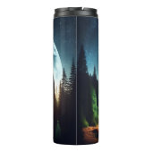 Double Exposure Bigfoot, Eagle and Full Moon タンブラー (裏面)