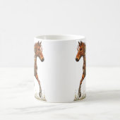 Double Exposure Horse Mug–Forest and Freedom  モーフィングマグカップ (中央)