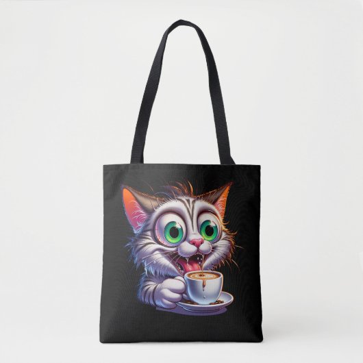 Double Expresso Catアニメ トートバッグ (正面)