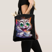Double Expresso Catアニメ トートバッグ (クローズアップ)