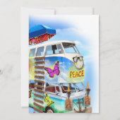 Double Groovy Birthday Partyへの招待 招待状 (裏面)