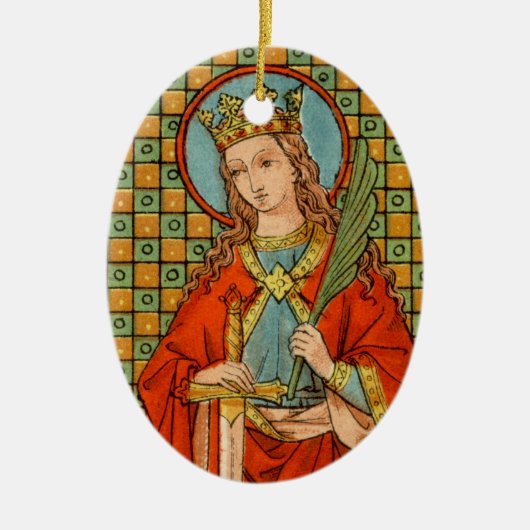Double Image St. Barbara (JP 01) セラミックオーナメント (正面)