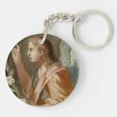 Double Image St. Gabriel the Archangel (M 011) キーホルダー (裏面)