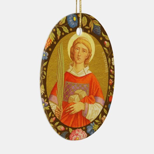 Double Image St. Stephen the ProtoMartyr (PM 08) セラミックオーナメント (右)