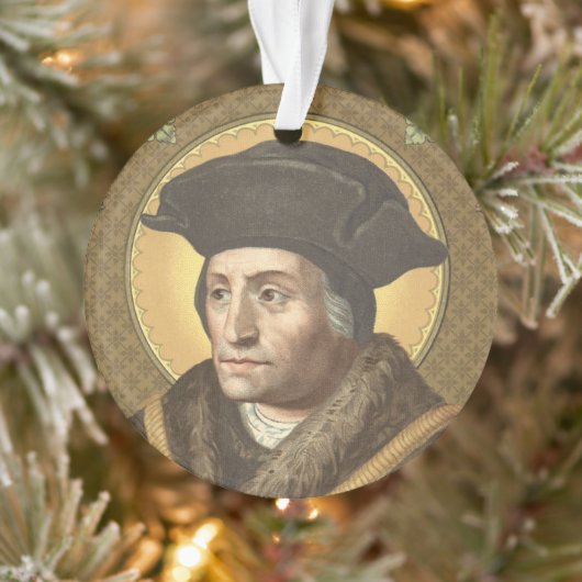 Double Image St. Thomas More (SAU 026) CircAcrylic オーナメント (ツリー)