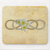 Double Infinity BiColor Frangipani マウスパッド (正面)