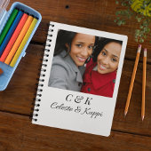 Double Initial Duo Keepsake Spiral Notebook ノートブック