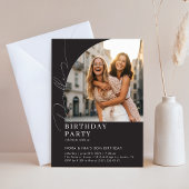 Double Joint Dual 30th Milestone Birthday Party 招待状