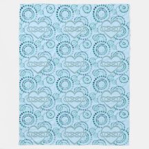 Double Lemniscate Heart - Seamless Dots Pattern 1