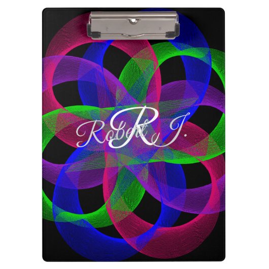 Double Loop Mesh Geometric Clipboard クリップボード (正面)