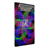 Double Loop Mesh Geometric Mini Clipboard ミニクリップボード (アングル)