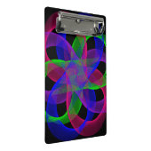 Double Loop Mesh Geometric Mini Clipboard ミニクリップボード (アングル)