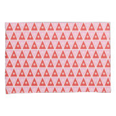 Double-side Retro Pink & Red Christmas 枕カバー (正面右)